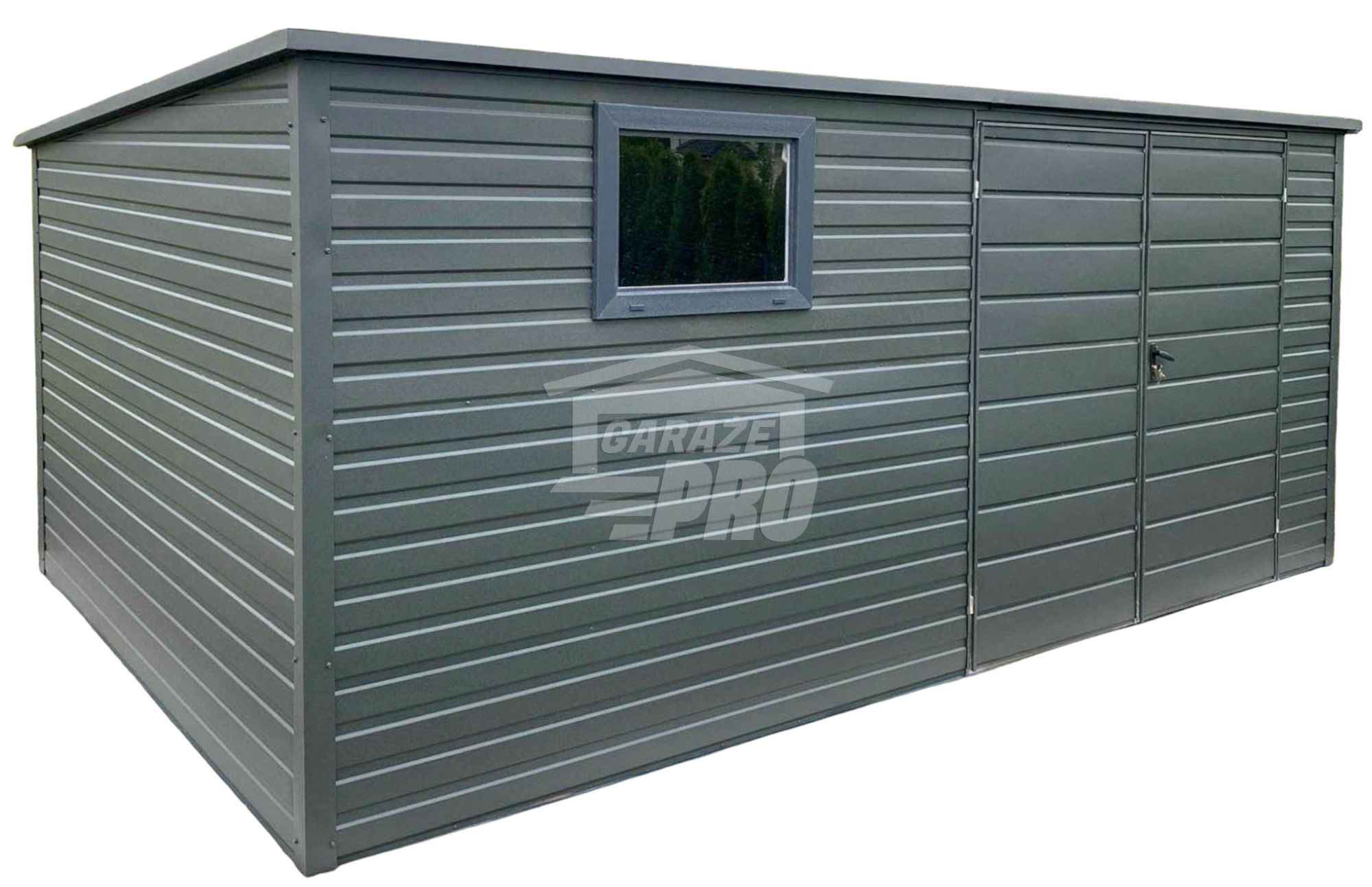 Schowek - Domek Ogrodowy 4,5x3m -  Drzwi  - okno dach  GP757 Włocławek - zdjęcie 1