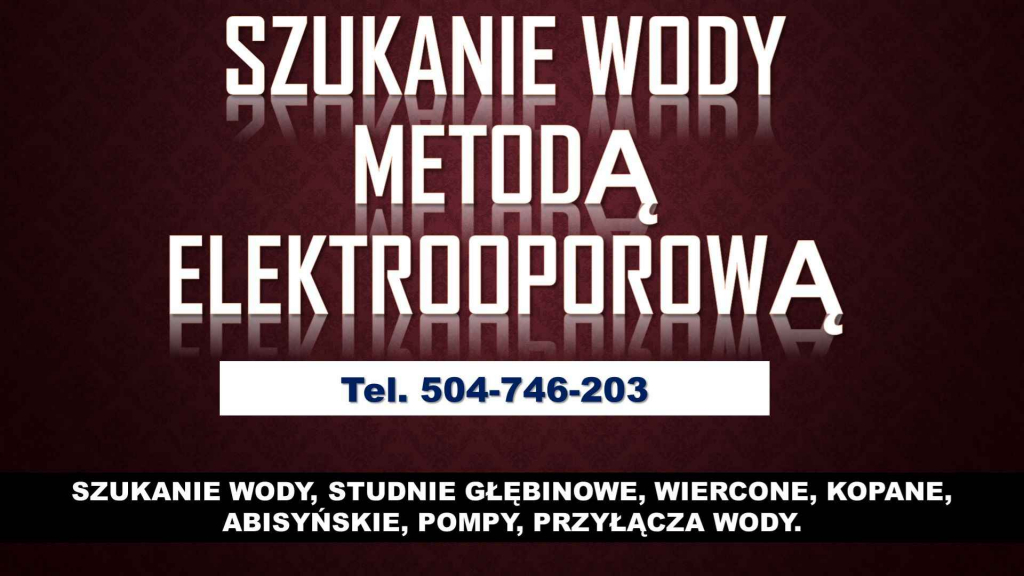 Poszukiwanie wody, cennik, tel. 504746203, lokalizacja wody na działce Psie Pole - zdjęcie 1