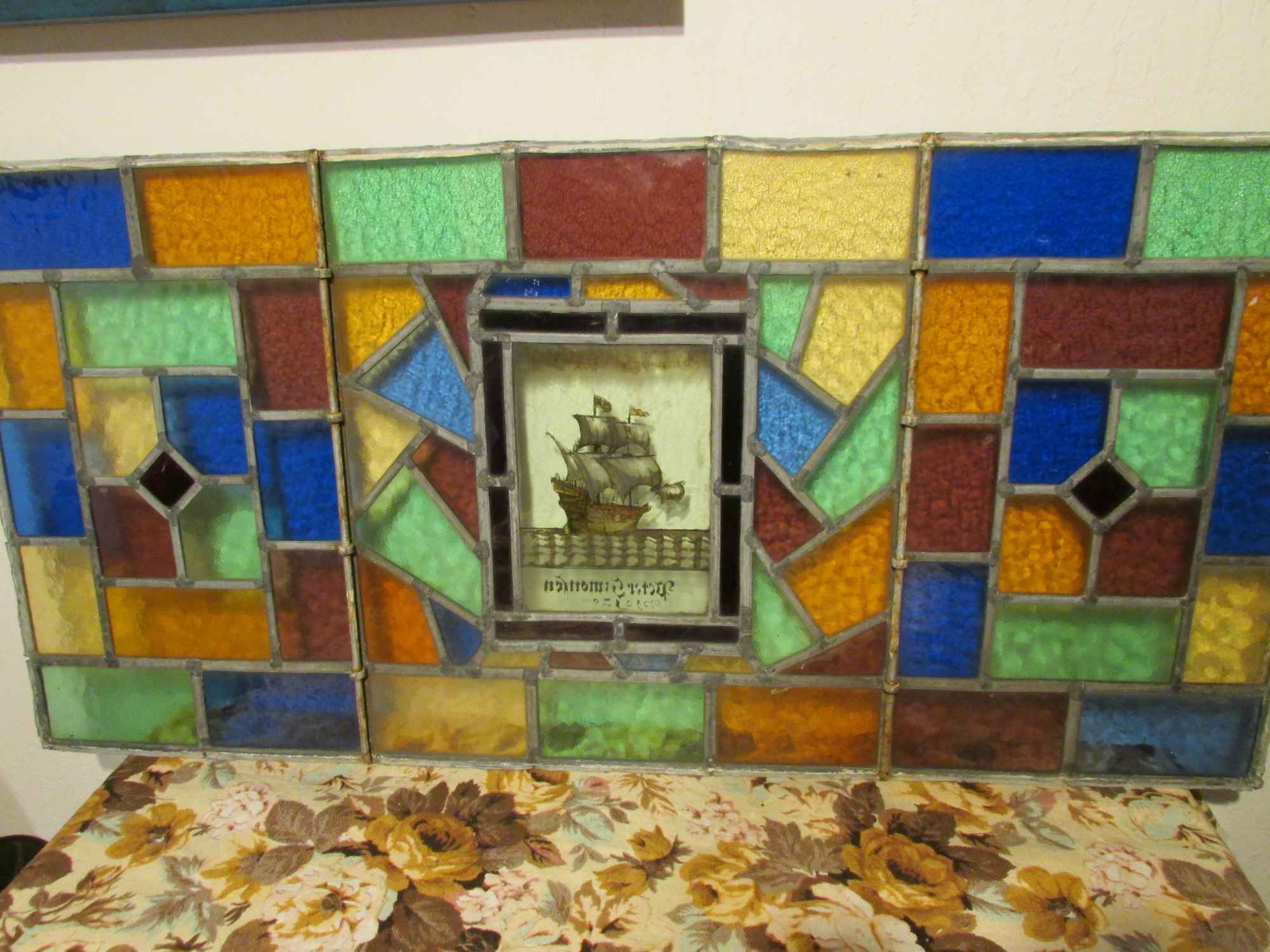 Witraż 90/44cm Milanówek - zdjęcie 1