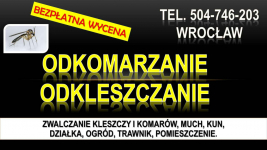 Zwalczanie kleszczy, cena, Wrocław, t504-746-203, Opryski, likwidacja. Psie Pole - zdjęcie 2