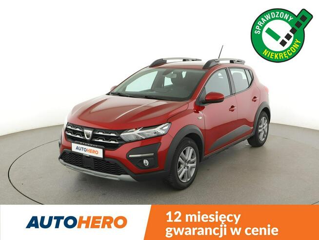 Dacia Sandero LPG klimatyzacja LED tempomat czujniki parkowania hak Warszawa - zdjęcie 1