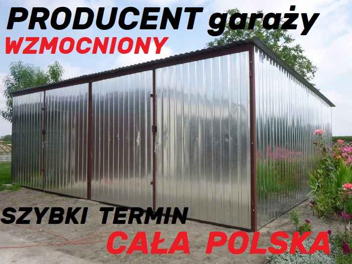Garaż blaszany Garaże Blaszak  3x5 SZYBKI TERMIN CAŁA POLSKA MOCNY Białołęka - zdjęcie 1