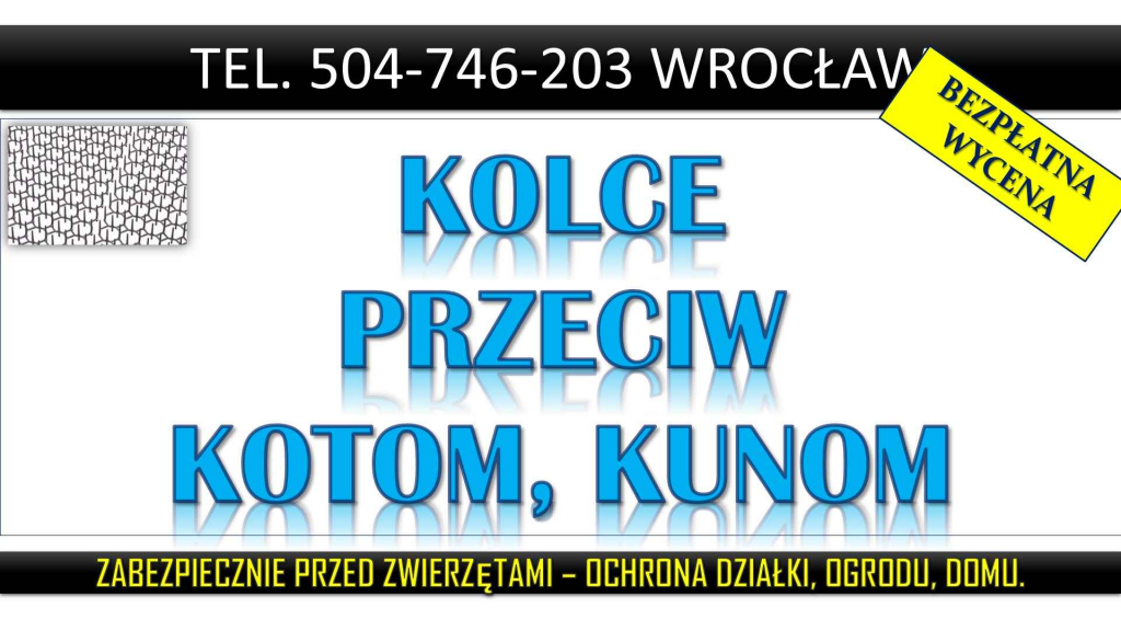 Zabezpieczenie i ochrona przed zwierzętami, tel. 504-746-203, cena Psie Pole - zdjęcie 3