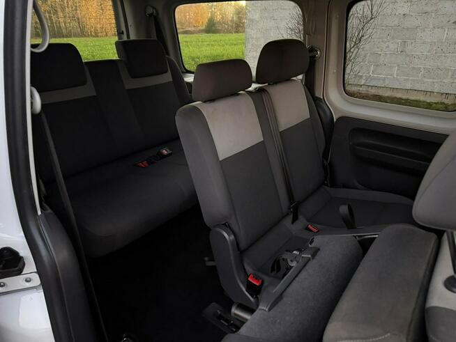 Volkswagen Caddy 2.0 MPI 109 KM  MAXI 7 osobowy Zarejestrowany Gąsocin - zdjęcie 12