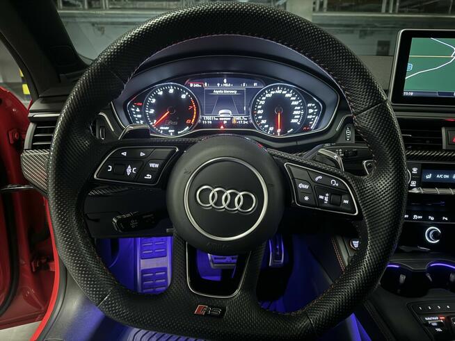 AUDI RS5 Salon Polska Bezwypadkowe FV 23% Serwis ASO Łódź - zdjęcie 10
