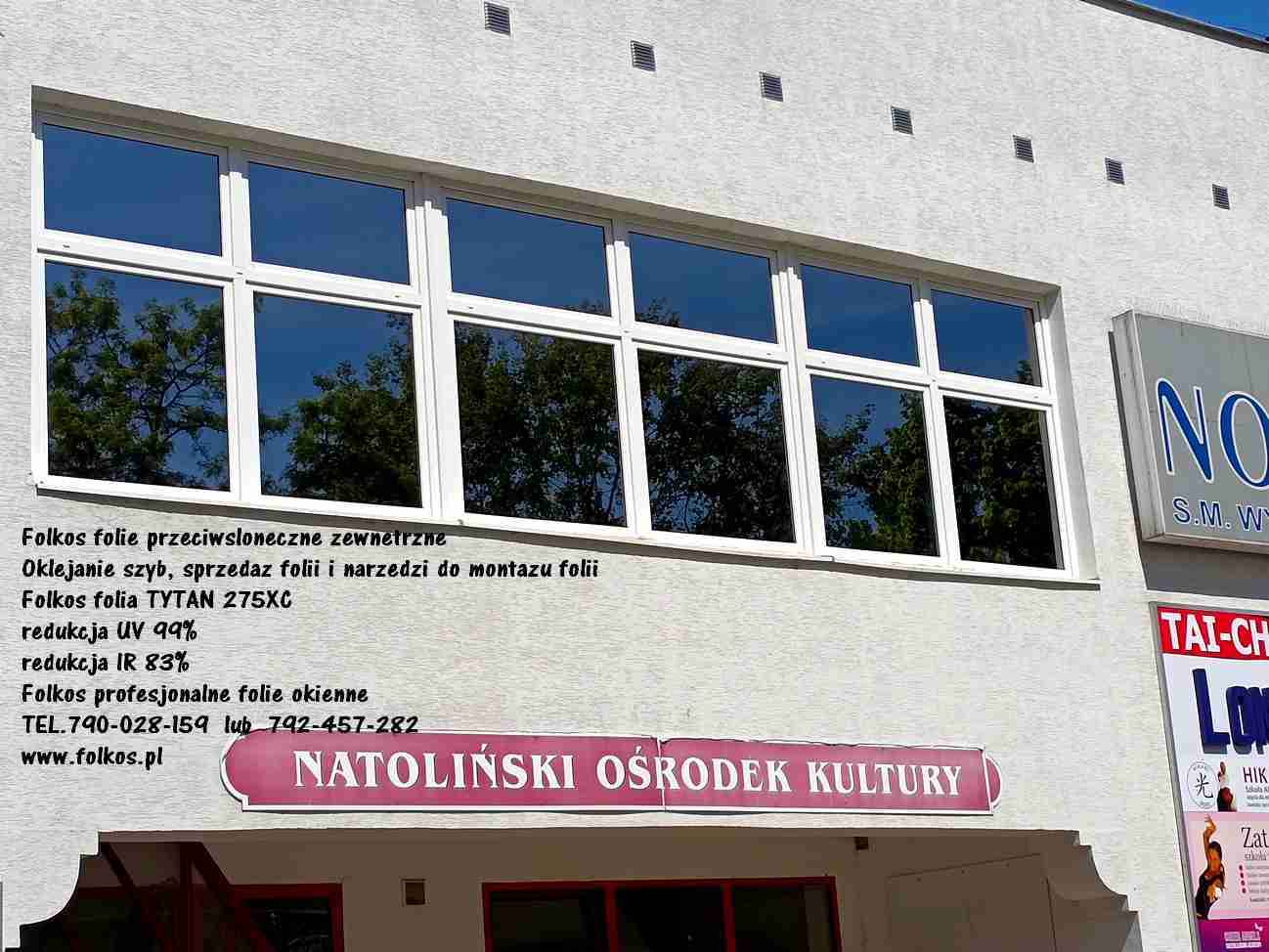 Folia Silver 35 Xtra SR HANITA -Folkos folie przeciwsłoneczne Warszawa Białołęka - zdjęcie 10