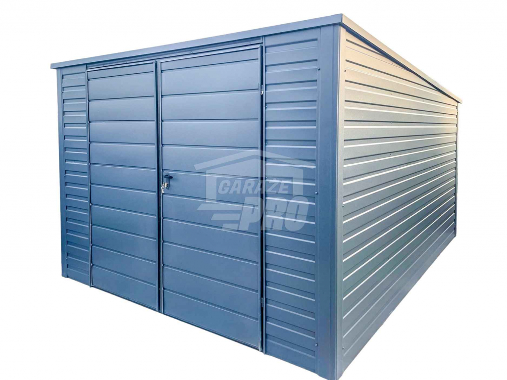 Schowek - Domek Ogrodowy 3x3,5m Brama Dwuskrzydłowa  Dach Spad  GP483 Chełm - zdjęcie 1
