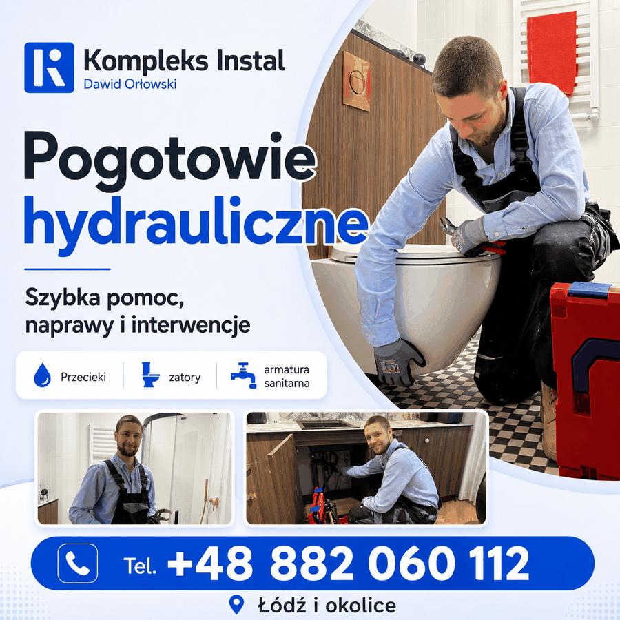 Doświadczenie od pokoleń w hydraulice Bałuty - zdjęcie 1
