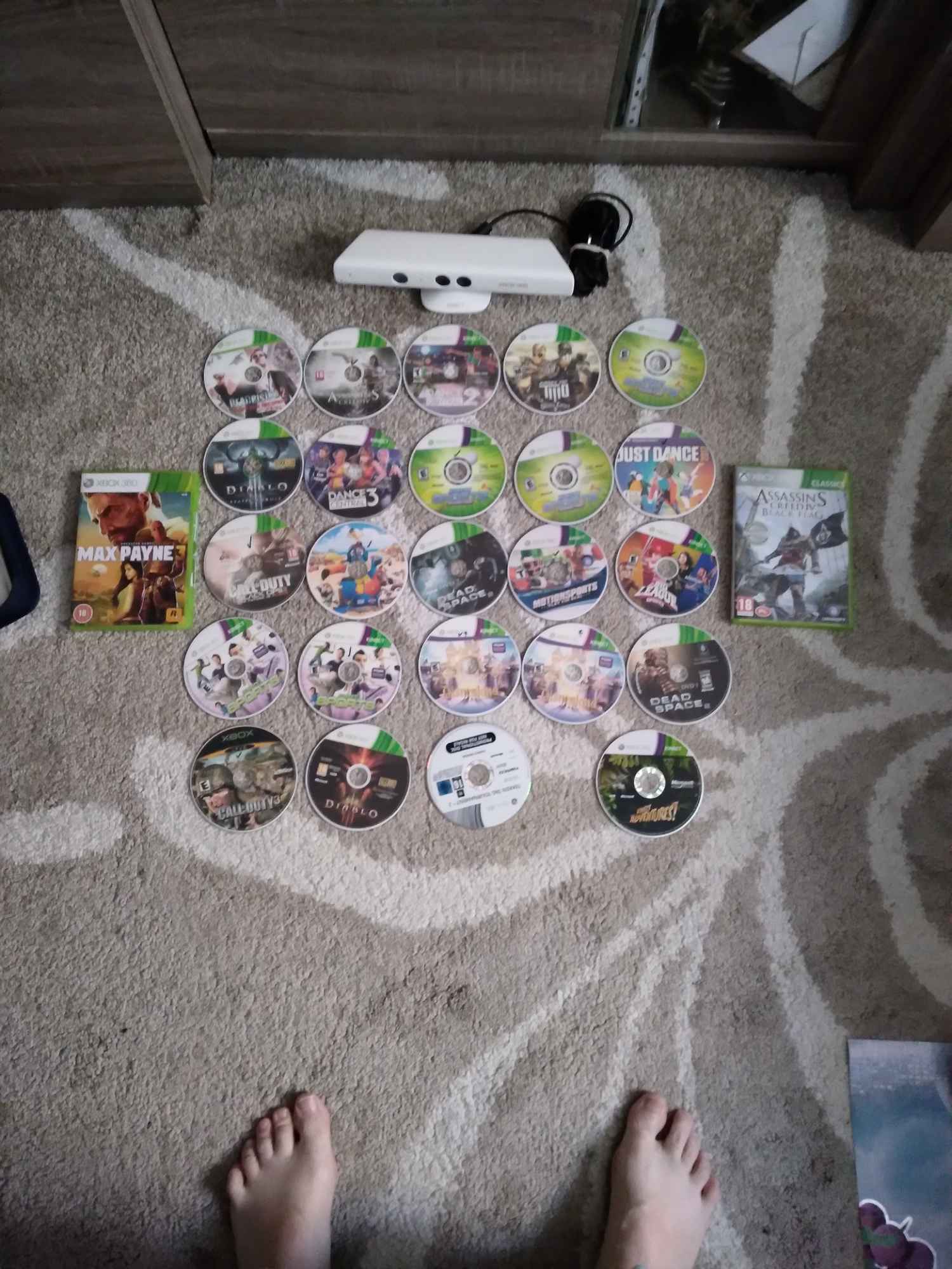 Sprzedam Xbox360 kamerka kinect 2pady 30gier okazja 450zl od Jastrzębie-Zdrój - zdjęcie 3