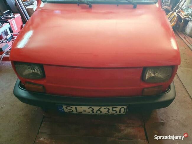 Fiat 126 czerwony maluch Zawiercie - zdjęcie 1