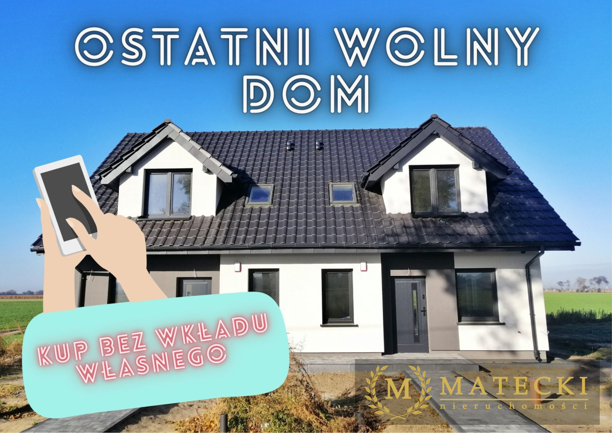 Ostatni wolny dom! W kredycie bez wkładu własnego Klony - zdjęcie 1