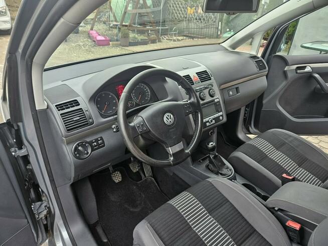 Volkswagen Touran Opłacony Zdrowy Zadbany TDI Navi Klima Alu 1 Wł Kisielice - zdjęcie 8