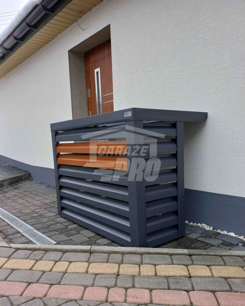 Osłona klimatyzatora - pompy ciepła 90x60x100 cm antracyt GP304 Gdynia - zdjęcie 7