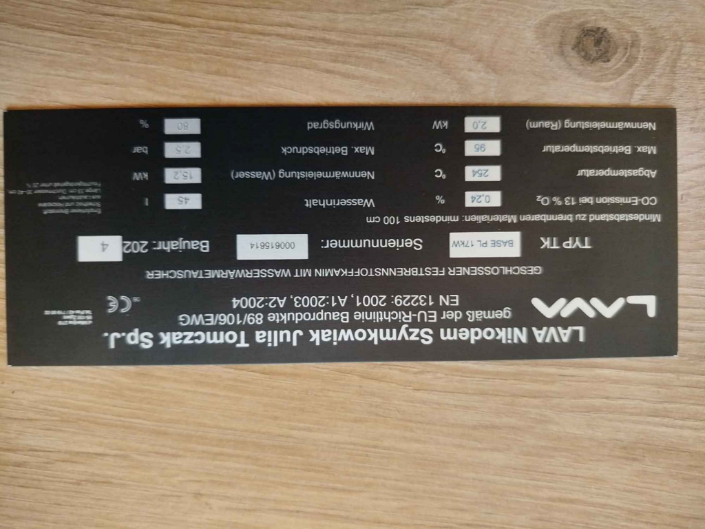 używany kominek z płaszczem wodnym Lava Base PL 17 kW Szczebrzeszyn - zdjęcie 2