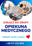 Kurs OPIEKUNA MEDYCZNEGO w Jeleniej Górze