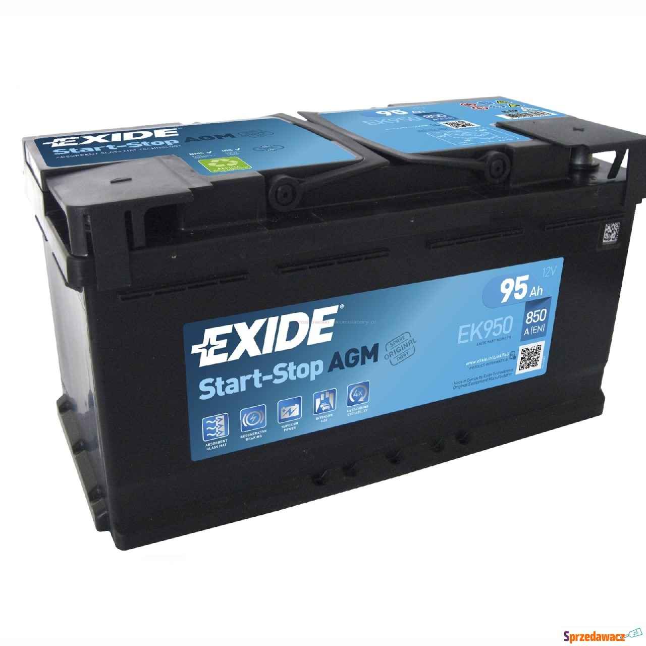 Akumulator 95Ah 850A Exide AGM ek950 P+ Legnica - zdjęcie 1