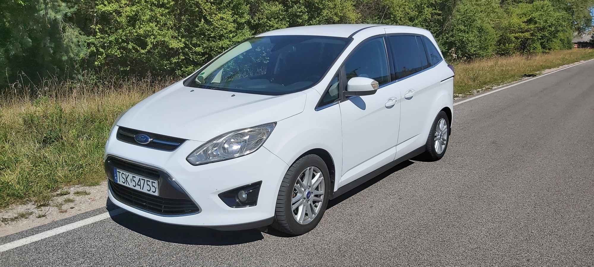 Ford Grand C-Max 1.6 TDCi Titanium 7 miejsc kamera zarejestrowany Skarżysko-Kamienna - zdjęcie 2