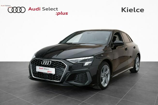 Audi A3 35TFSI 150 KM Stronic Kamera AndroidAuto Gwarancja SalonPL Kielce - zdjęcie 1