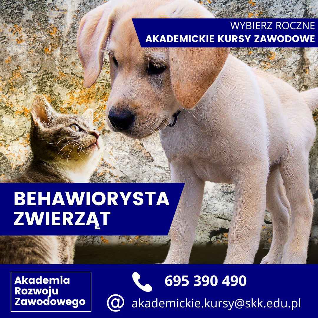 Behawiorysta Zwierząt- Akademicki Kurs Zawodowy Radom - zdjęcie 4