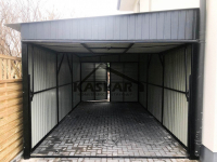 Garaż blaszany 3x6 2x brama spad w bok GP93 Nowy Targ - zdjęcie 4