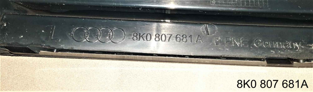 Oryginalna kratka halogenowa AUDI A4 B8 (lewa strona) Jaworzno - zdjęcie 3