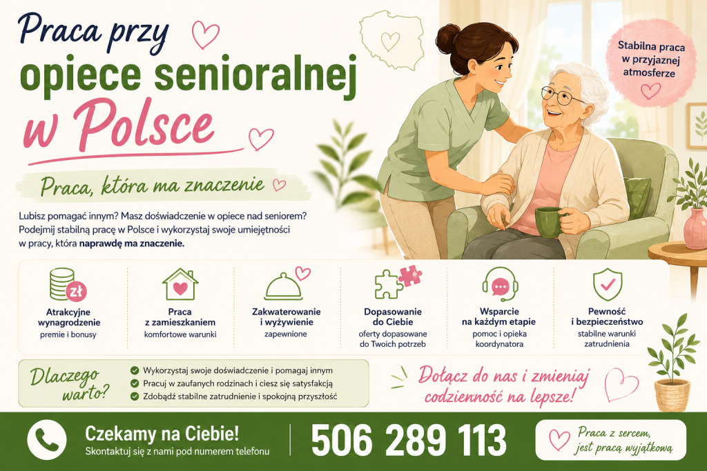 Zostań opiekunem lub opiekunką seniora w Polsce Zgorzelec - zdjęcie 1
