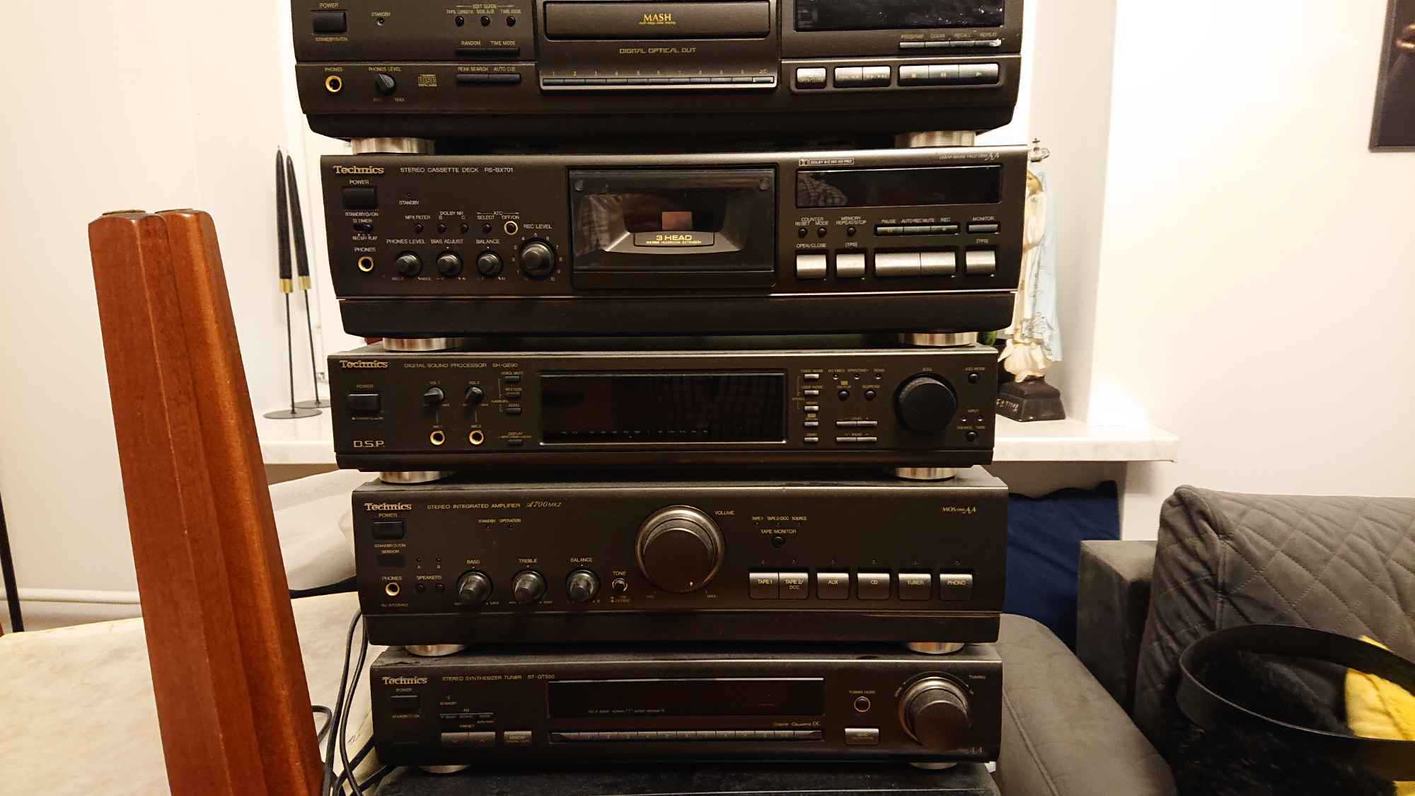 Sprzedam wieżę Hi-Fi TECHNICS - 5 elementów Jarosław - zdjęcie 1