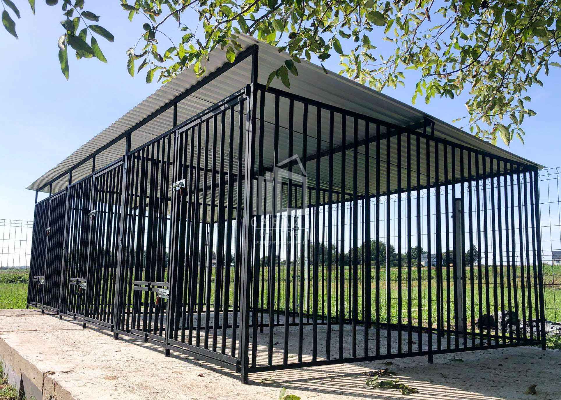 Kojec dla Psa 3w1 6x2m Klatka XXL 3 stanowiska ID572 Włocławek - zdjęcie 5