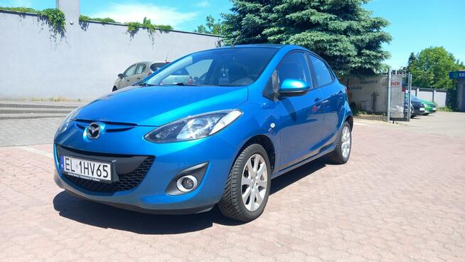 Mazda 2 1.4 75 kM, bogata wersja, pełen serwis Łódź - zdjęcie 1