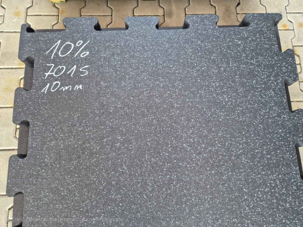 Maty gumowe PUZZEL z granulatu SBR- basen, zjeżdżalnie, piaskownice... Wolbrom - zdjęcie 2