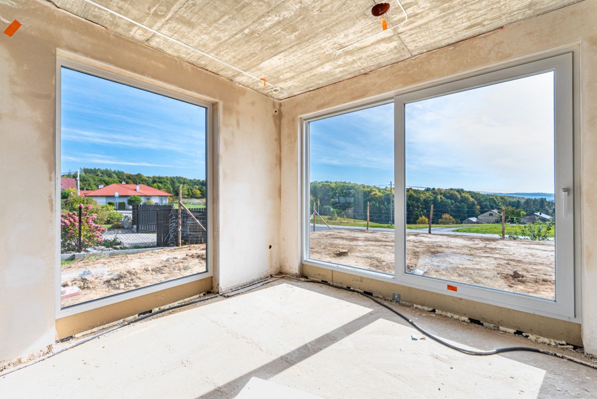 Nowoczesny dom 109 m² z garażem | Duże przeszkleni Malawa - zdjęcie 6