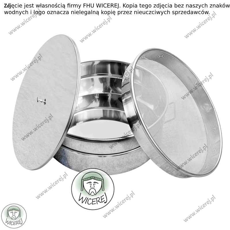 Nierdzewny Odstojnik Pojemnik do miodu poj. 30L z Sitem Jaśliska - zdjęcie 12