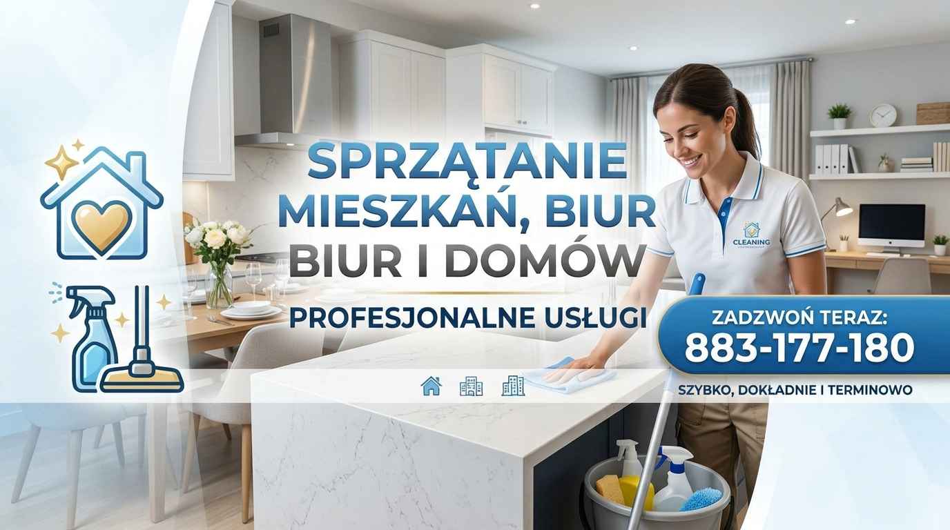 Firma sprzątająca Zagnańsk, Usługi sprzątania Zagnańsk Mycie okien Zagnańsk - zdjęcie 1