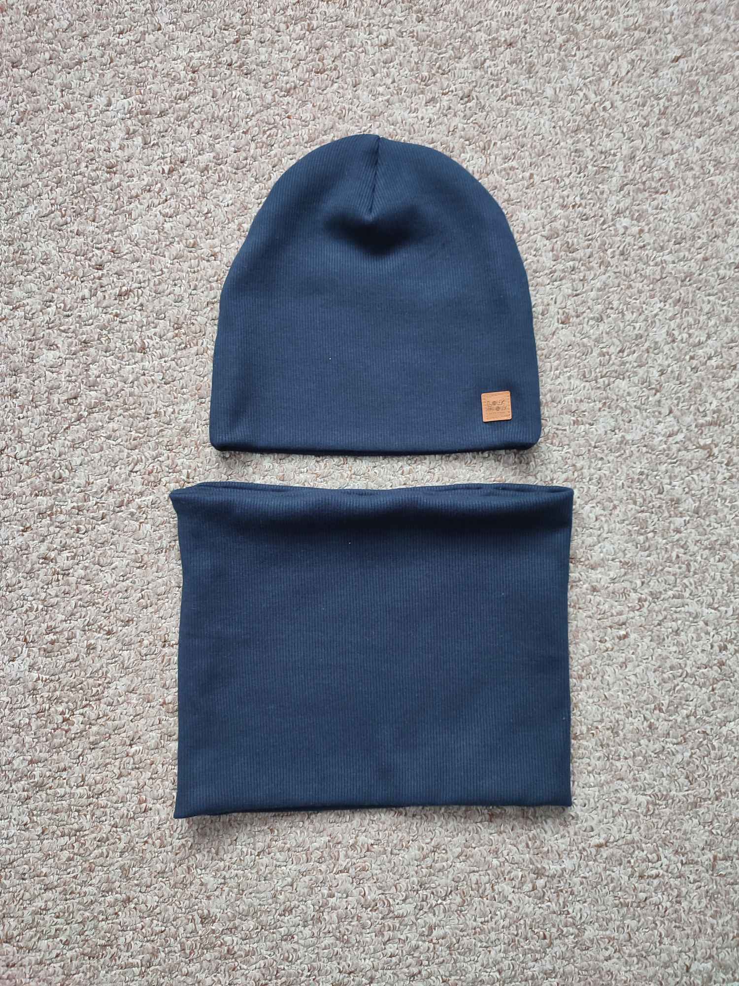 Komplet wiosenny czapka i komin dla dzieci Bytom - zdjęcie 2