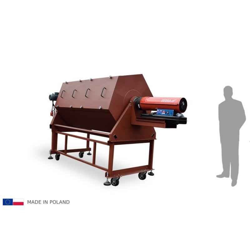 TREZO SU2 Bębnowa suszarnia do tytoniu Sosnowiec - zdjęcie 1