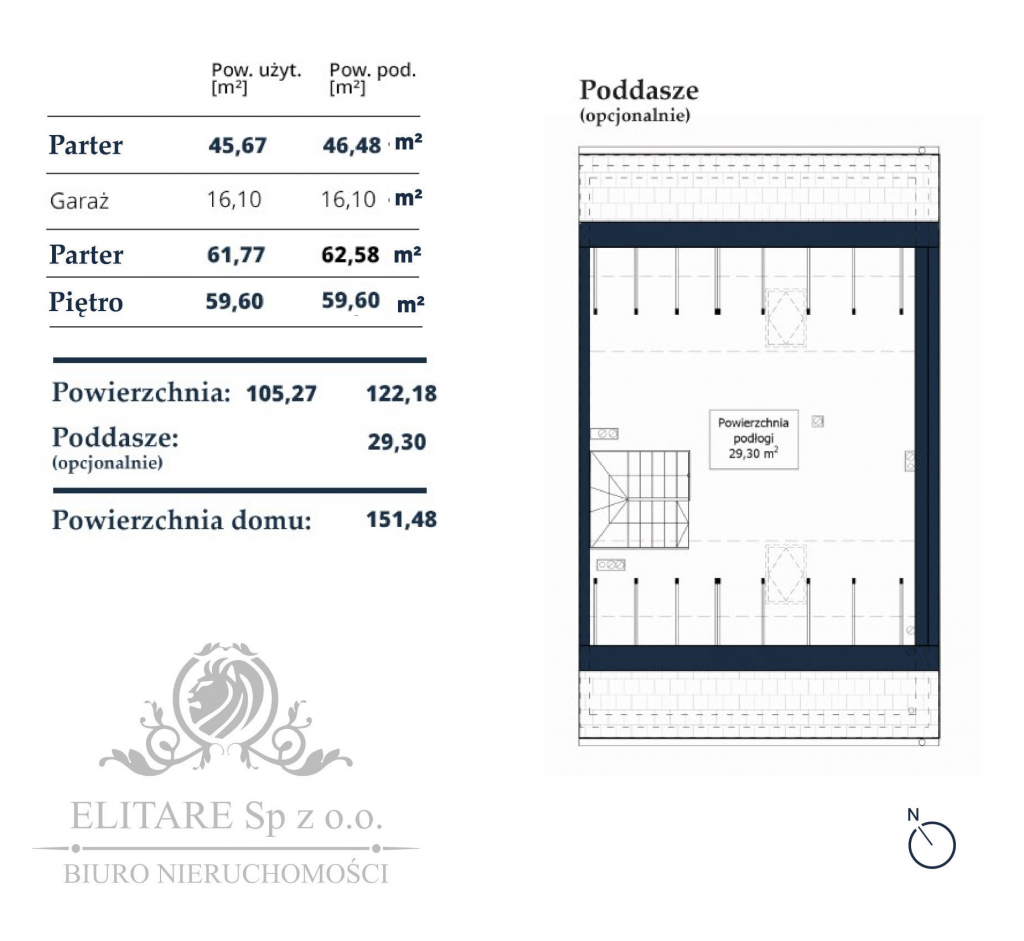 Dom w zab. bliźniaczej o pow. uż.105,27+ 16,1m2garaż, dz.383m2/Iwin Iwiny - zdjęcie 5