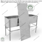 Wzmocniona 0,8mm Topiarka Parowa do Wosku (39/45 ramek) z Generatorem Jaśliska - zdjęcie 5