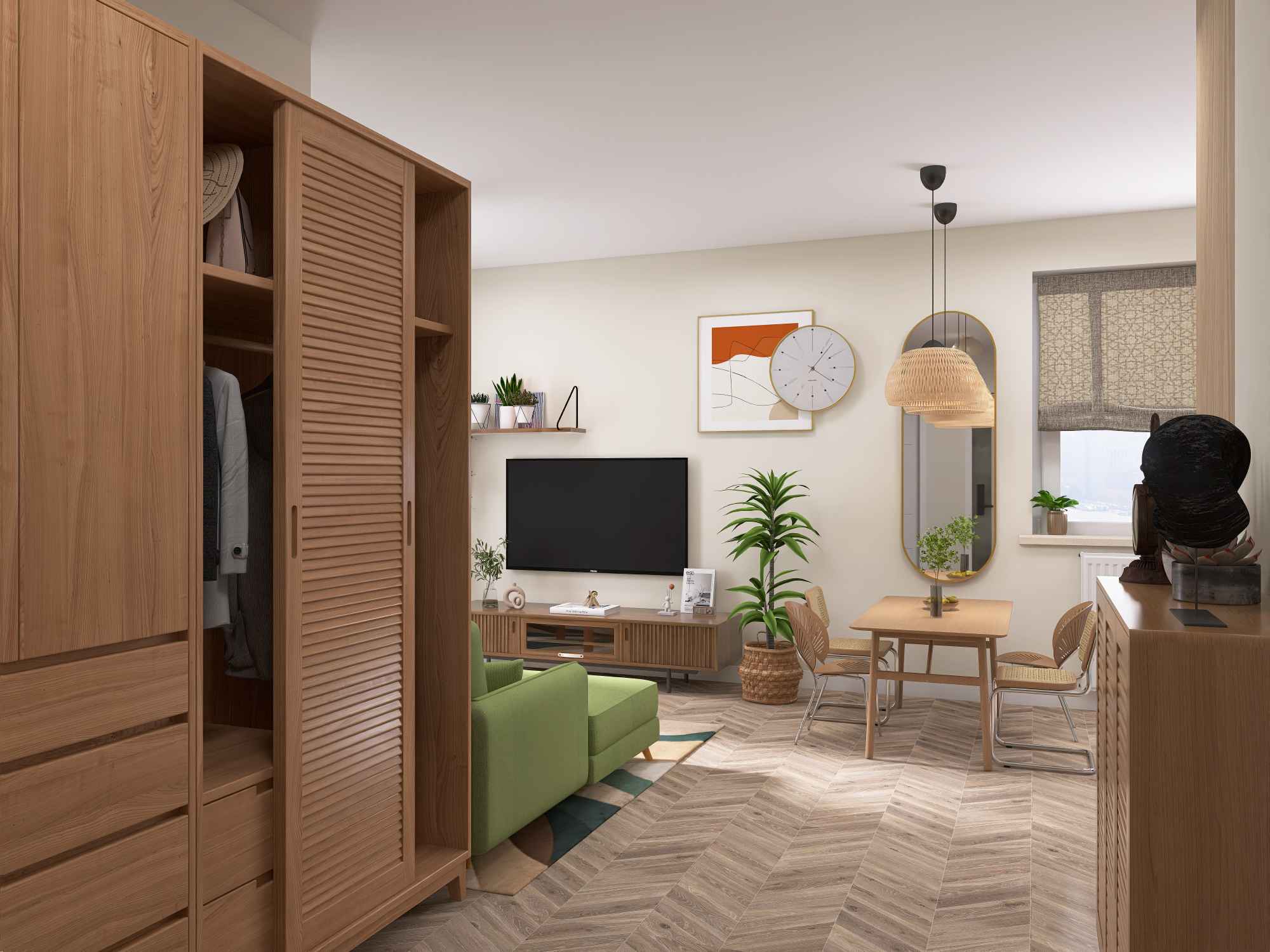 Projekty wizualizacji i aranżacji wnętrz 3D Pruszcz Gdański - zdjęcie 1