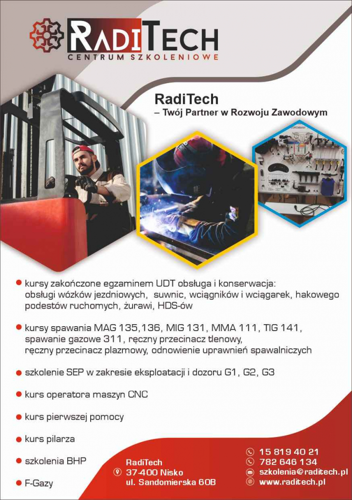 Szkolenia zawodowe Stalowa Wola, Nisko, Tarnobrzeg, Leżajsk i okolice Stalowa Wola - zdjęcie 1