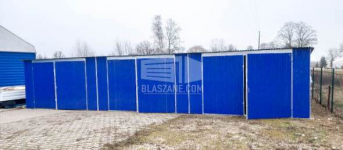 Blaszak - Garaż Blaszany 12x6 - Brama - Niebieski - Spad w tył BL107 Oświęcim - zdjęcie 2
