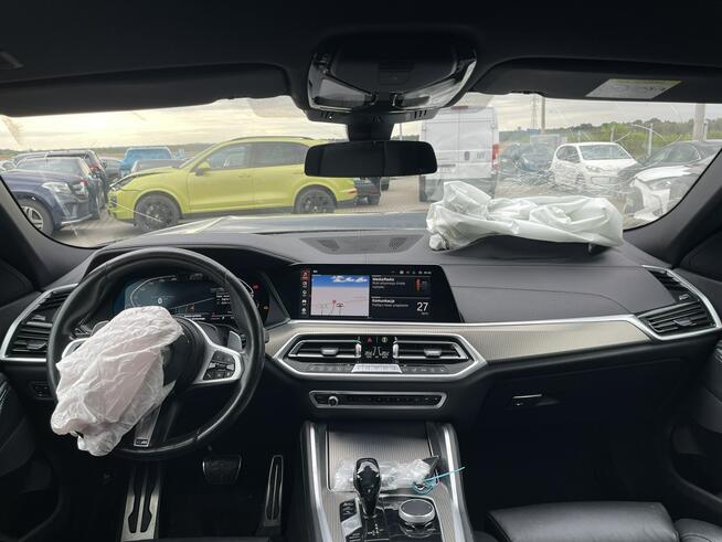 BMW X6 Salon Polska Xdrive Mpakiet Kamery360 Skóra Pamięć Gliwice - zdjęcie 9