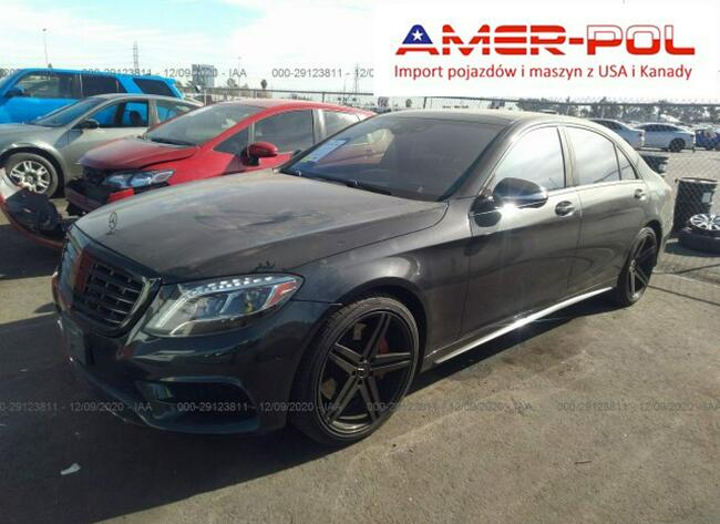 Mercedes S 550 2015, 4.7L, po kradzieży Słubice - zdjęcie 1