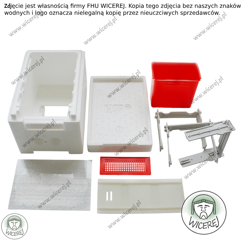 Ul Weselny Ulik Weselny polipropylenowy 3 ramkowy niemalowany Jaśliska - zdjęcie 9