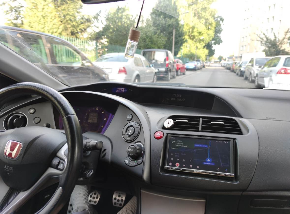 Honda Civic VIII (UFO) z  Android Auto i Apple Carplay Targówek - zdjęcie 2