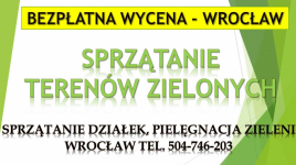 Sprzątanie trawników, tel.  504-746-203. Wrocław, cennik, trawnika, Psie Pole - zdjęcie 2