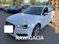 AUDI A3 SPORTBACK 1.4 TFSI 122KM xenon NAVI serwis BEZWYPADEK 2013