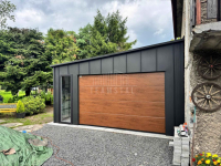 Garaż Blaszany 5x5,5 m brama 2 okna drzwi blacha na rąbek rynny TS1164 Bartoszyce - zdjęcie 2