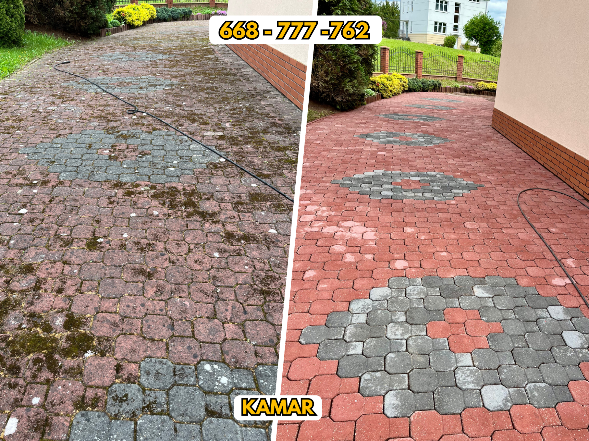 Mycie Kostki Brukowej | Mycie Elewacji | Mycie Dachu | Gorąca woda Rzeszów - zdjęcie 11