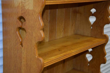 regał z drewna dębowego - super stan Olsztyn - zdjęcie 4