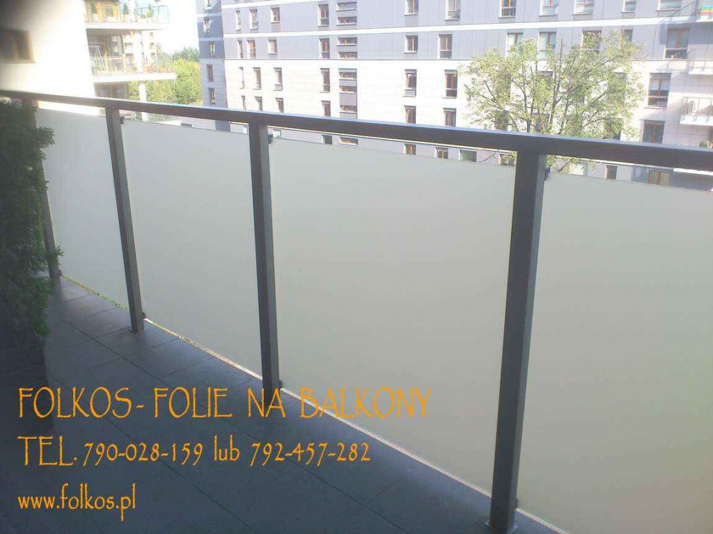 Oklejamy balkony Warszawa Jutrzenki, Prystora, Al Jerozolimskie, Gróje Ochota - zdjęcie 6